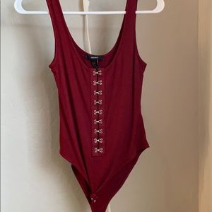 Sexy form fitting body suit